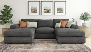 U shaped sofa set for living room